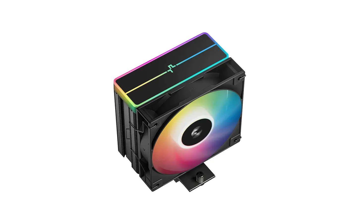 DeepCool ψύκτρα CPU AG400 Μαύρο - Addressable RGB V2 - LGA1851/AM5 - image 2