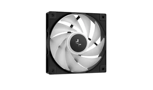 DeepCool cooler CPU AG400 Negru - Addressable RGB V2 - LGA1851/AM5 - 7
