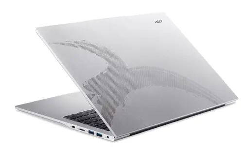Лаптоп, Acer Aspire Lite 16, AL16-52P-50A8, i5 1334U (up to 4.60GHz, 12MB), 16" WUXGA (1920 x 1200)IPS, 1*16GB DDR5 4800MHz (1 slot free), 512GB PCIe NVMe SSD, Intel Iris Xe Graphics, 2.0MP FHD Cam, Wi-Fi 6AX201+BT 5.1, No OS, Silver - image 4