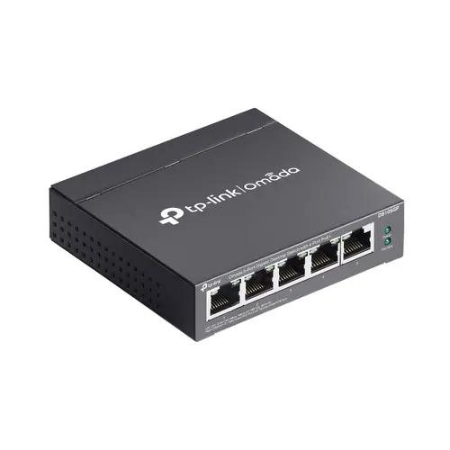 Комутатор TP-Link DS105GP,5 портов Gbit. с 4 PoE + порта, неупр, desktop - image 3