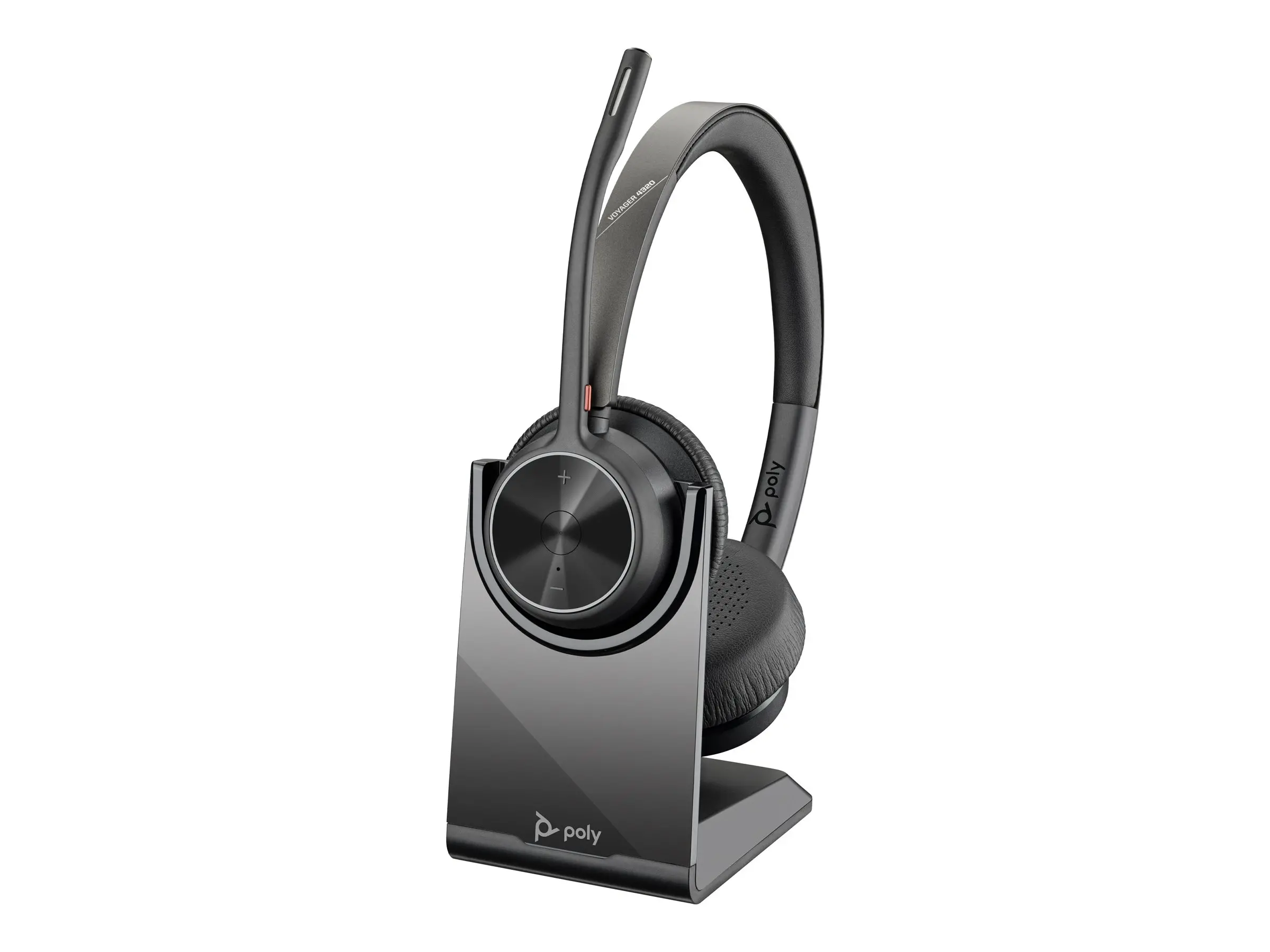 HP Poly Voyager 4320 UC Stereo USB-A Headset +BT700 USB-A Adapter +Charging Stand - image 18