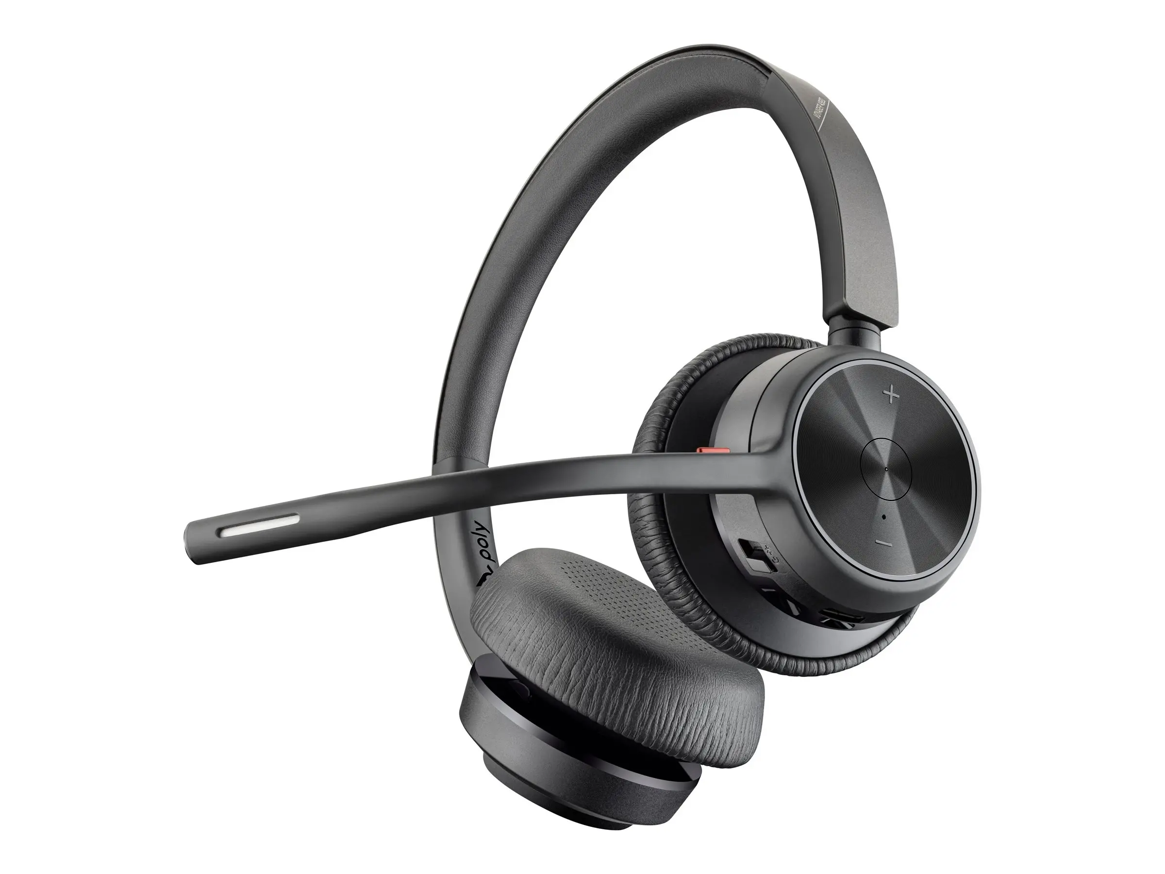 HP Poly Voyager 4320 UC Stereo USB-A Headset +BT700 USB-A Adapter +Charging Stand - image 5
