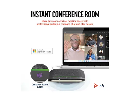 HP Poly Sync 10 USB-A USB-C Speakerphone - image 7