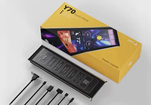 Допълнителен Екран HYTE Y70 - Touch за компютърна кутия - image 4