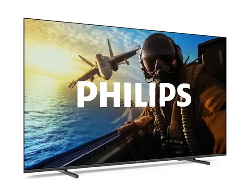 Телевизор, Philips 50PUS7000/12, 50" 4K UHD DLED, 3840 x 2160, DVB-T/T2/T2-HD/C/S/S2, Pixel Precise Ultra HD, HDR+, HLG, Titan OS, Dolby Atmos, 3*HDMI, VRR, 2*USB, 802.11ac, BT 5.2, 20W RMS, Black - image 1