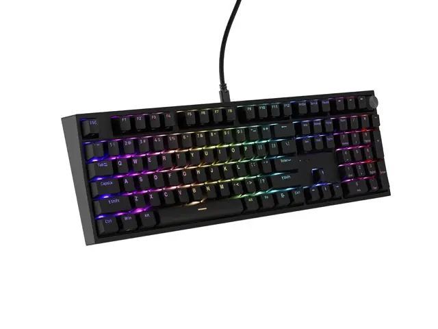 Клавиатура, Genesis Mechanical Gaming Keyboard Thor 404 Black RGB Backlight Gateron Yellow Pro, US Layout - image 6