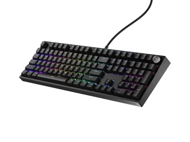 Клавиатура, Genesis Mechanical Gaming Keyboard Thor 404 Black RGB Backlight Gateron Yellow Pro, US Layout - image 7