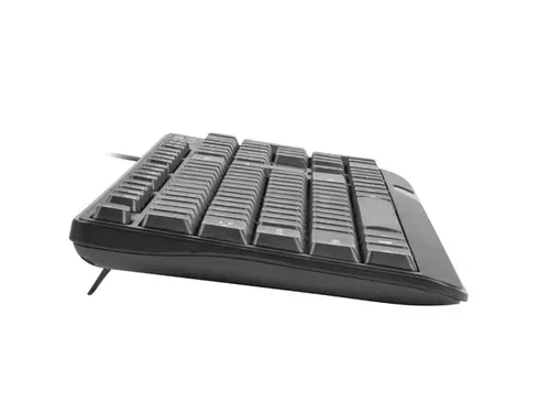 Клавиатура, Natec Keyboard Trout US Layout Slim, Black - image 3
