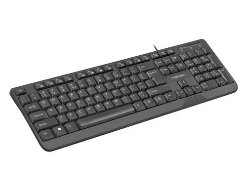 Клавиатура, Natec Keyboard Trout US Layout Slim, Black - image 6