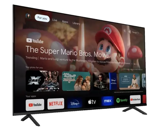 Телевизор, Sony K-55S35 55" 4K HDR TV BRAVIA 3 ,Direct LED,4K HDR Processor X1 ,Triluminos PRO, Live Colour,Dynamic Contrast Enhancer,Motionflow XR 200/240 Hz,X-Balanced Speaker,Dolby Atmos,DVB-C / DVB-T/T2 / DVB-S/S2,4xHDMI,2xUSB,Android TV, Google TV - image 1