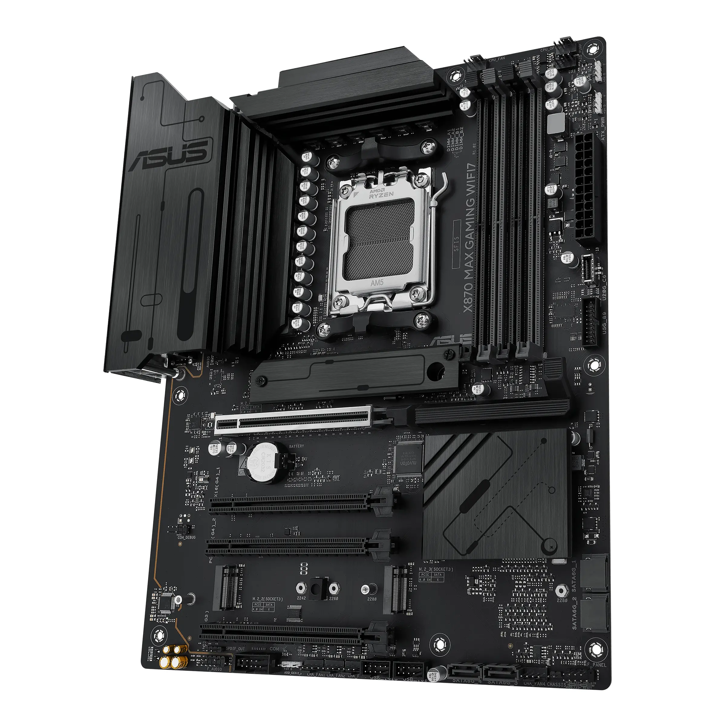 Дънна платка ASUS X870 MAX GAMING WiFi7 AM5 DDR5 - image 2