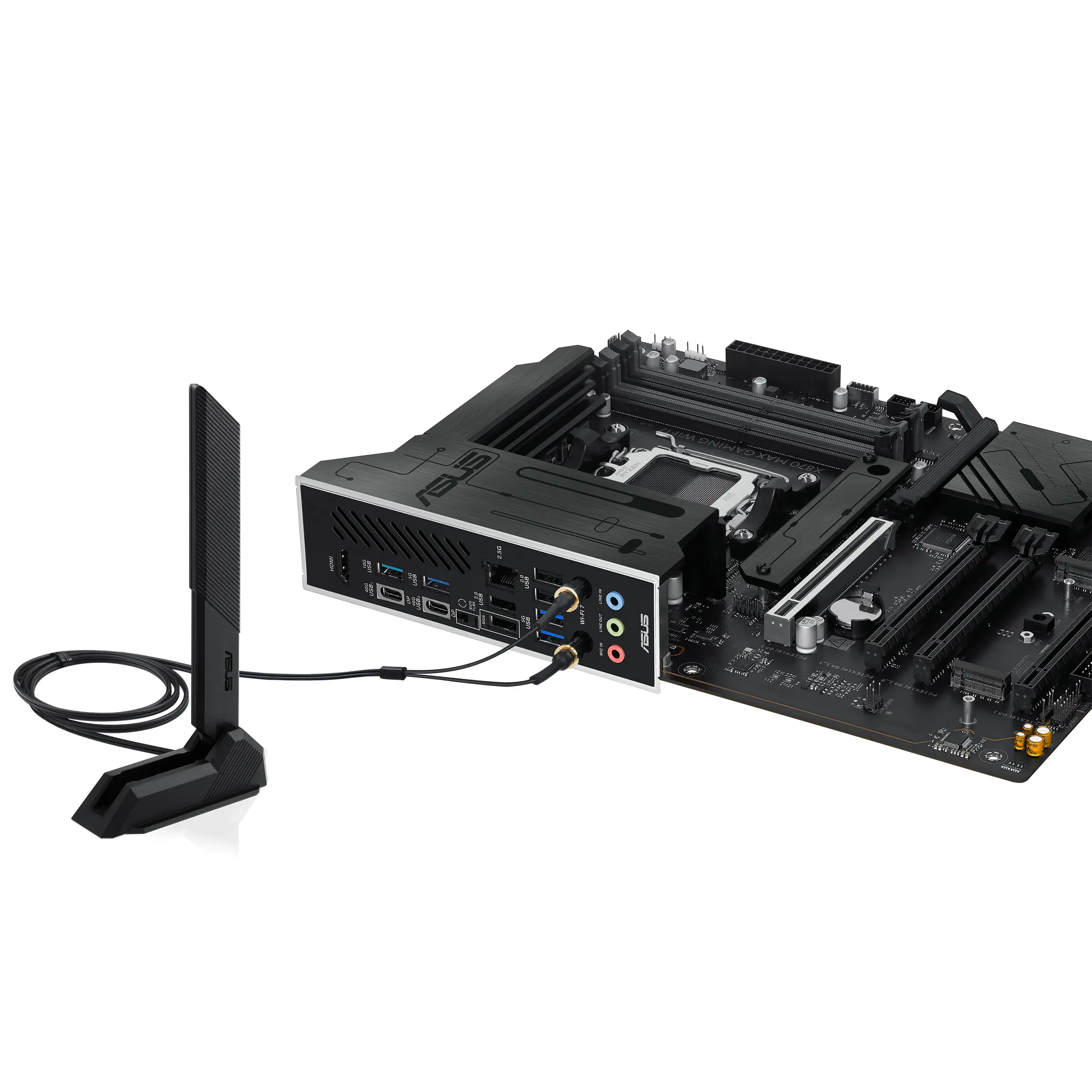Дънна платка ASUS X870 MAX GAMING WiFi7 AM5 DDR5 - image 4