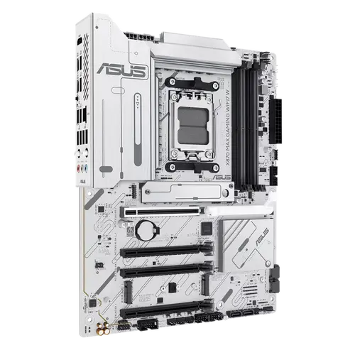 Дънна платка ASUS X870 MAX GAMING WHITE WiFi7 AM5 DDR5 - image 1