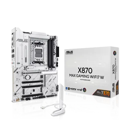 Дънна платка ASUS X870 MAX GAMING WHITE WiFi7 AM5 DDR5 - image 5