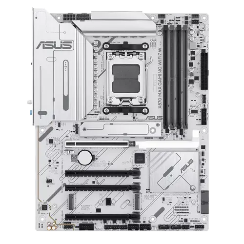 Дънна платка ASUS X870 MAX GAMING WHITE WiFi7 AM5 DDR5