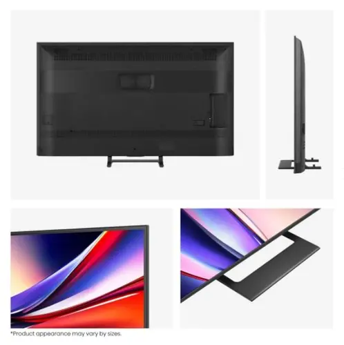 Телевизор, Hisense 55"A7Q, 4K Ultra HD 3840x2160, Quantum Dot, Light Sensor,HDR 10+, HLG, Dolby Vision, Dolby Atmos, Smart TV, Voice Control,2x10 W + 20 W ,WiFi 5GHz, WiFi Direct, BT, Anyview Cast, 3xHDMI, 2xUSB, LAN, DVB-T2/C/S2, Black - image 1