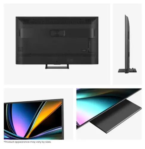 Телевизор, Hisense 65"U7Q Pro, 4K Ultra HD 3840x2160, ULED, FALD, Quantum Dot, 165Hz, IPS, HDR 10+, HLG, Dolby Vision IQ, Dolby Atmos, Smart TV, WiFi 5GHz, WiFi Direct, BT, Anyview Cast,light sensor,Solar Powered Remote, 4xHDMI, 2xUSB, LAN, CI+, DVB-T2/C/S2, Black - image 1