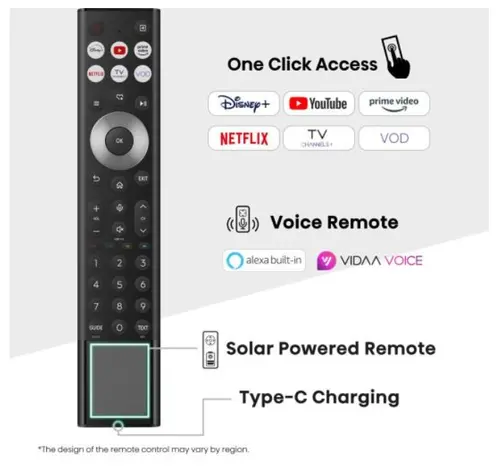 Телевизор, Hisense 65"U7Q Pro, 4K Ultra HD 3840x2160, ULED, FALD, Quantum Dot, 165Hz, IPS, HDR 10+, HLG, Dolby Vision IQ, Dolby Atmos, Smart TV, WiFi 5GHz, WiFi Direct, BT, Anyview Cast,light sensor,Solar Powered Remote, 4xHDMI, 2xUSB, LAN, CI+, DVB-T2/C/S2, Black - image 2
