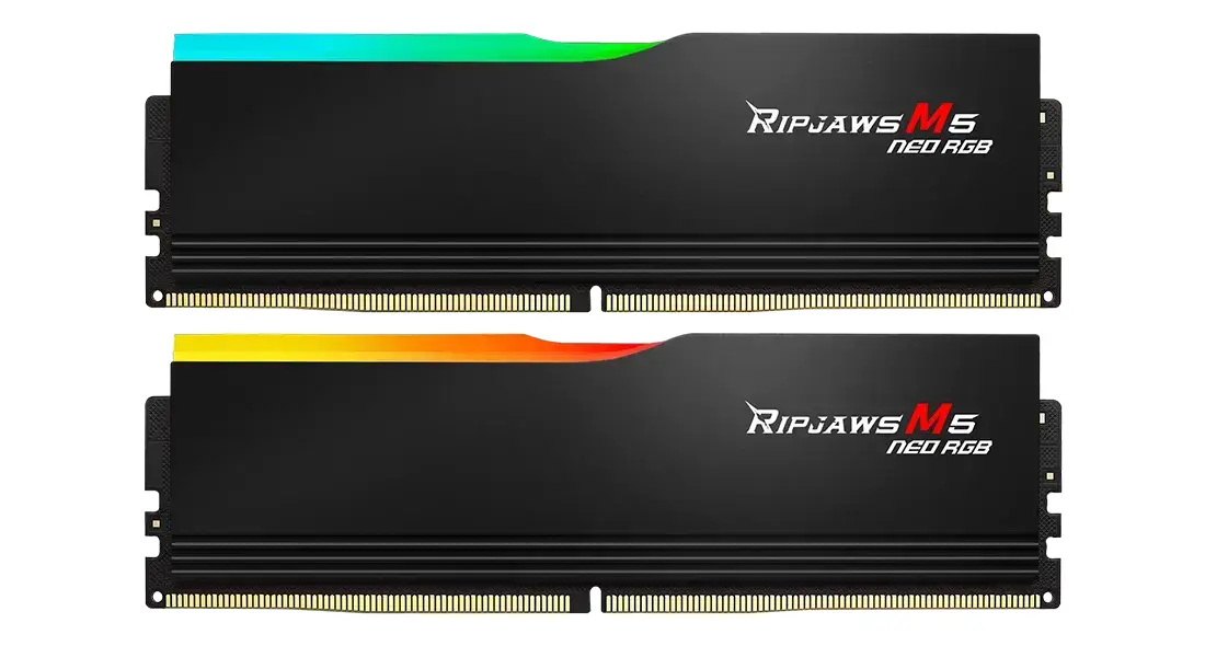 Μνήμη G.SKILL Ripjaws M5 Neo RGB 48GB (2x24GB) DDR5-6000 CL30 - AMD EXPO