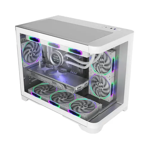 1stPlayer кутия Case mATX - UV6 White - image 1