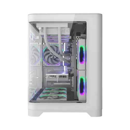 1stPlayer кутия Case mATX - UV6 White - image 2