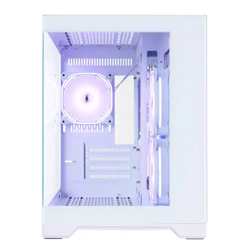 1stPlayer кутия Case mATX - MV6-TP White - 3 fans included - image 2