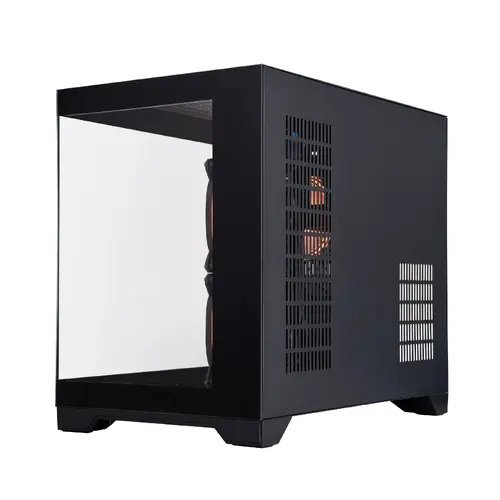 1stPlayer кутия Case mATX - MV6-TP Black - 3 fans included - image 3