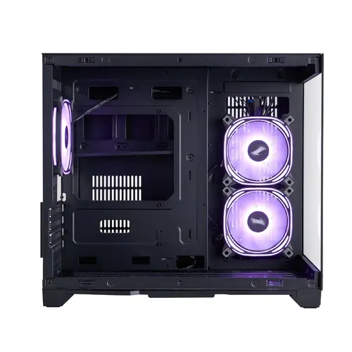 1stPlayer кутия Case mATX - MV6-TP Black - 3 fans included - image 4