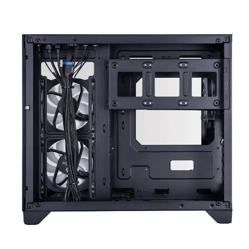 1stPlayer кутия Case mATX - MV6-TP Black - 3 fans included - image 6