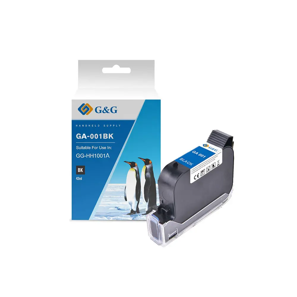 ГЛАВА ЗА РЪЧЕН ПРЕНОСИМ (МОБИЛЕН) ПРИНТЕР G&G MP001B Plus - Black - GA001BK - G&G - image 1