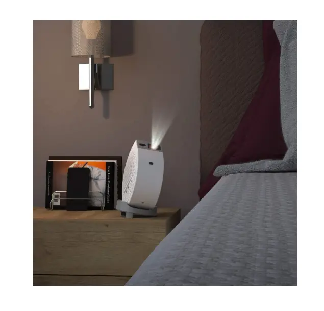Мултимедиен проектор, BenQ GV50 Laser Portable Projector, 1080p (1920x1080), 100K:1, 500 ANSI Lumens, 1.2X, Auto Keystone, HDMI (ARC 5.1 channel), USB-C (w/DP PD), USB, BT 5.0, 2x4W Speakers + 10W Woofer, Google TV, SmartRemote App, WiFi, 2.1kg, White - image 8