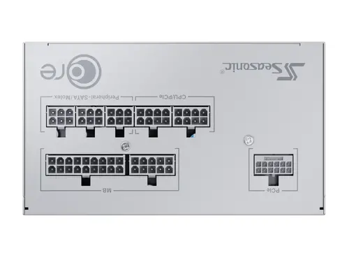 Sursă de alimentare Seasonic CORE GX White 750W 80+ Gold, Fully Modular, ATX 3.1, PCIe 5.1 - 7