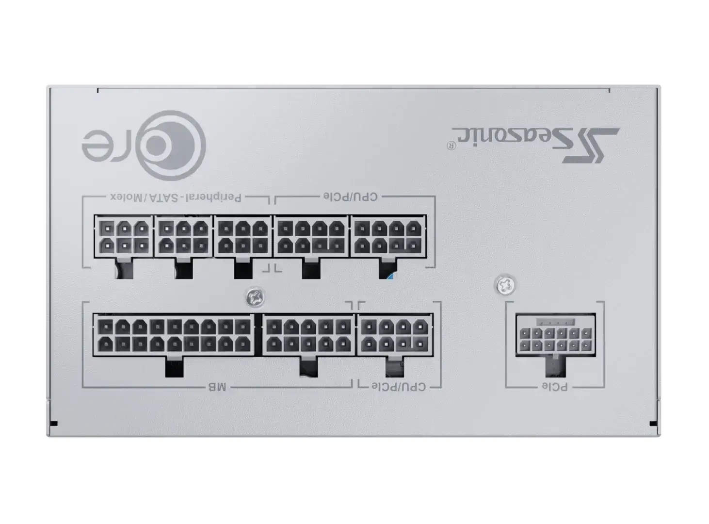 Захранващ блок Seasonic CORE GX White 850W 80+ Gold, Fully Modular, ATX 3.1, PCIe 5.1 - image 6