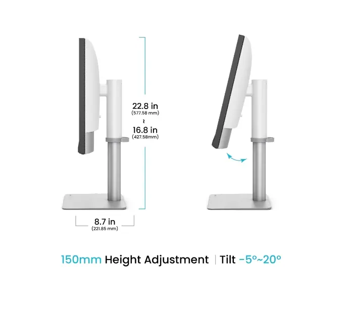 Οθόνη, BenQ PD2730S LED MONITOR PD2730S WHITE - image 4