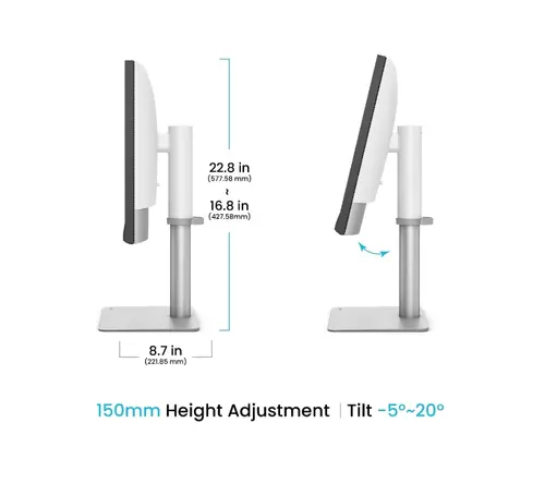 Монитор, BenQ PD2730S LED MONITOR PD2730S WHITE - image 4