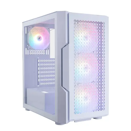 1stPlayer кутия Case ATX - TRILOBITE T7 White - 4 fans included - image 1