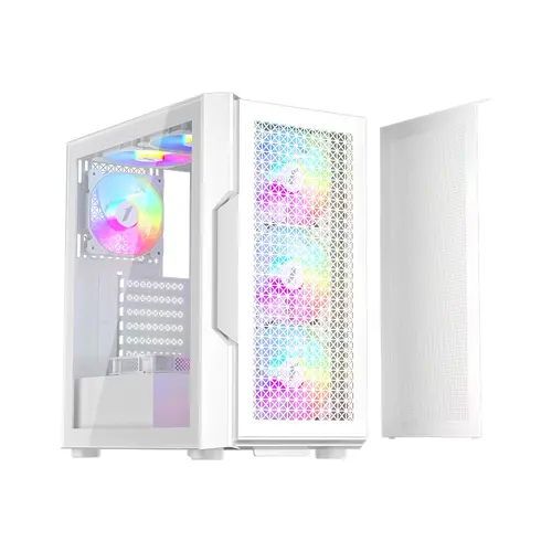 1stPlayer кутия Case ATX - TRILOBITE T7 White - 4 fans included - image 9