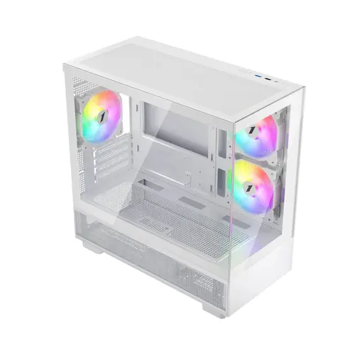 1stPlayer кутия Case mATX - MIKU Mi5 White - image 1