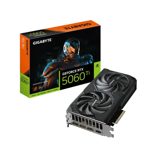 Видео карта GIGABYTE RTX 5060 TI WINDFORCE OC 8GB GDDR7 - image 8