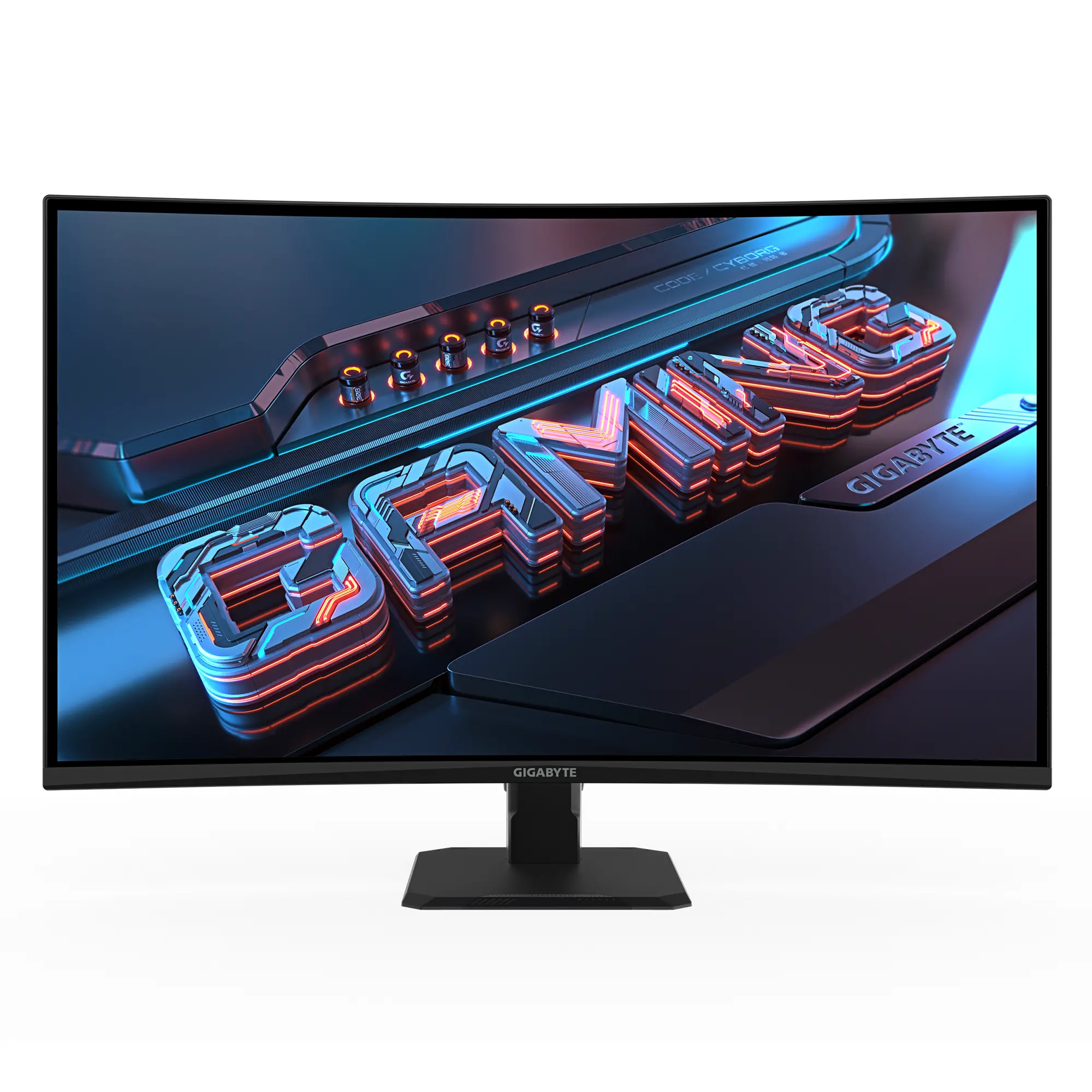 Gaming οθόνη Gigabyte GS32QCA - 32" inch SS/VA 1500R, QHD (2560x1440), 180Hz, 1ms, HDR Ready