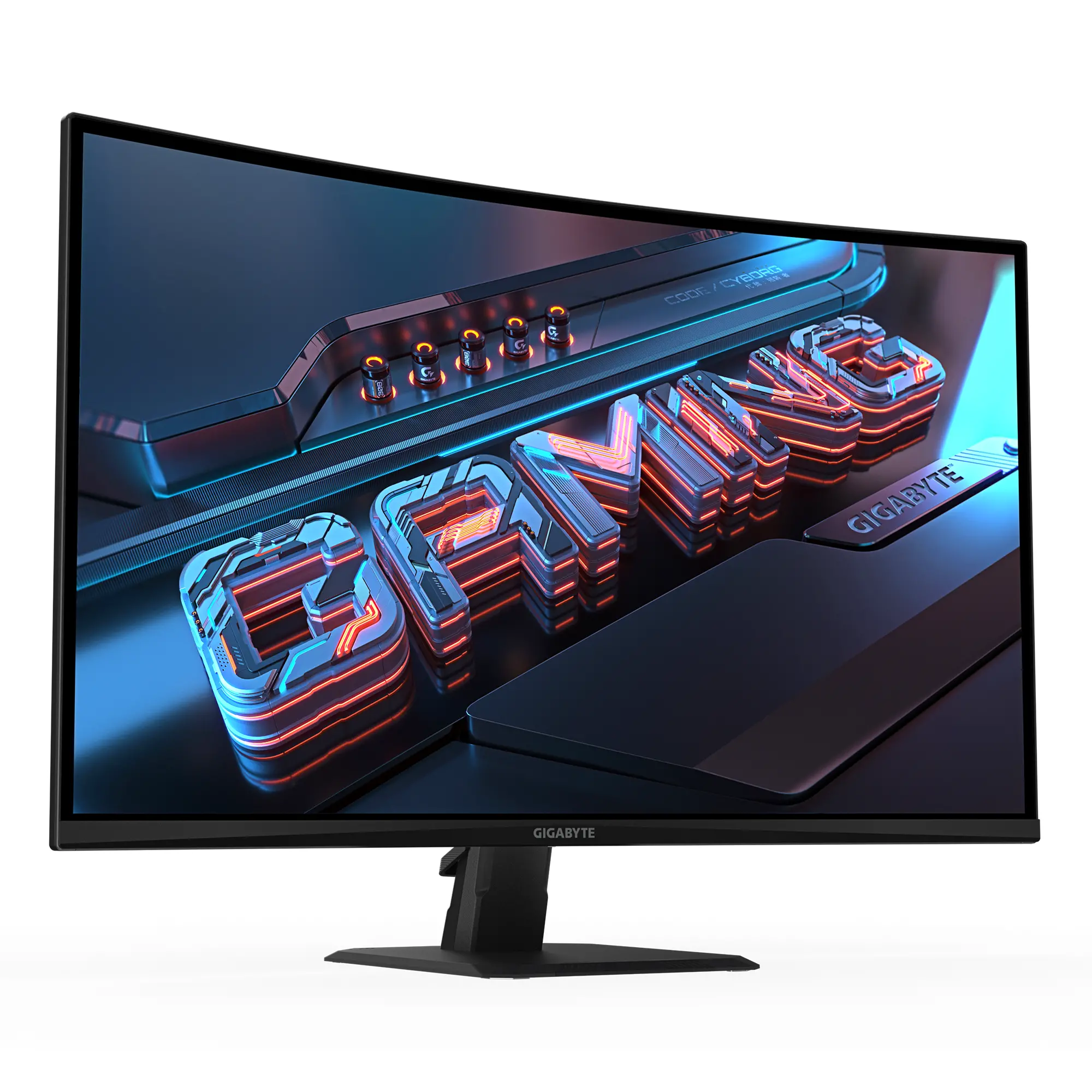 Геймърски Монитор Gigabyte GS32QCA - 32" inch SS/VA 1500R, QHD (2560x1440), 180Hz, 1ms, HDR Ready - image 1