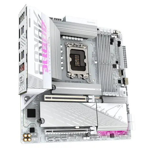 Дънна платка GIGABYTE B860M AORUS ELITE WiFi 6E ICE, LGA 1851 - image 1