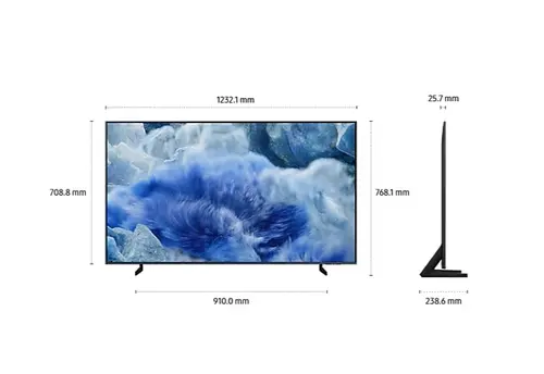 Телевизор, Samsung QLED 55Q8F, 138 cm, Smart, 4K Ultra HD, 50Hz Model 2025 - image 2