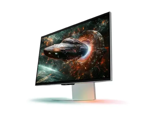 Монитор, Samsung LS27FG900XU 27" Odyssey 3D G90XF 4K 165Hz IPS  16:9 3840 x 2160 Display Port  HDMI USB Hub, Silver - image 2