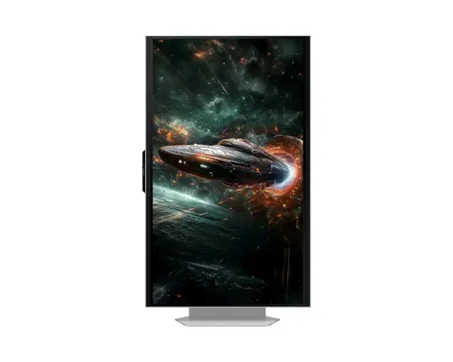 Монитор, Samsung LS27FG900XU 27" Odyssey 3D G90XF 4K 165Hz IPS  16:9 3840 x 2160 Display Port  HDMI USB Hub, Silver - image 4