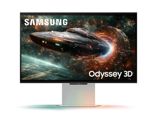 Монитор, Samsung LS27FG900XU 27" Odyssey 3D G90XF 4K 165Hz IPS  16:9 3840 x 2160 Display Port  HDMI USB Hub, Silver