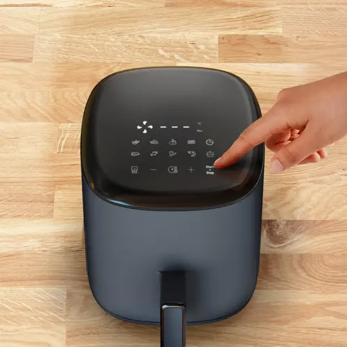 Уред за здравословно готвене, Tefal EY145B10 Easy Fry Compact 3L, (1Kg, 4 Portions), Java Pepper, 1300W, Automatic Prog (8), Temp Seting, Timer, Auto-Off - image 2