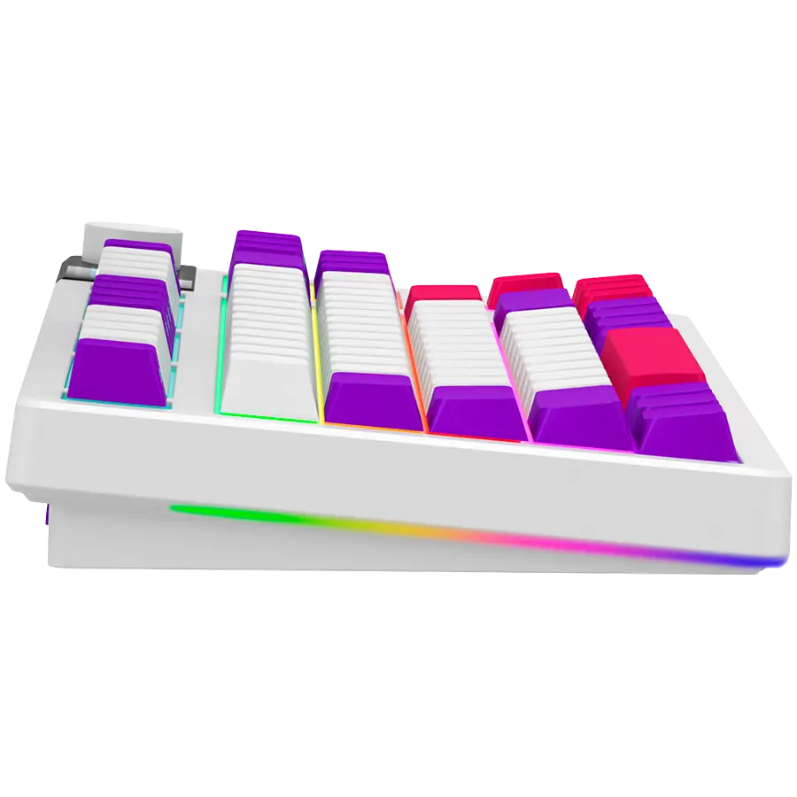LORGAR KBP70TKLW, Wireless TKL Mechanical Gaming Keyboard Pro, White, EN layout - image 3