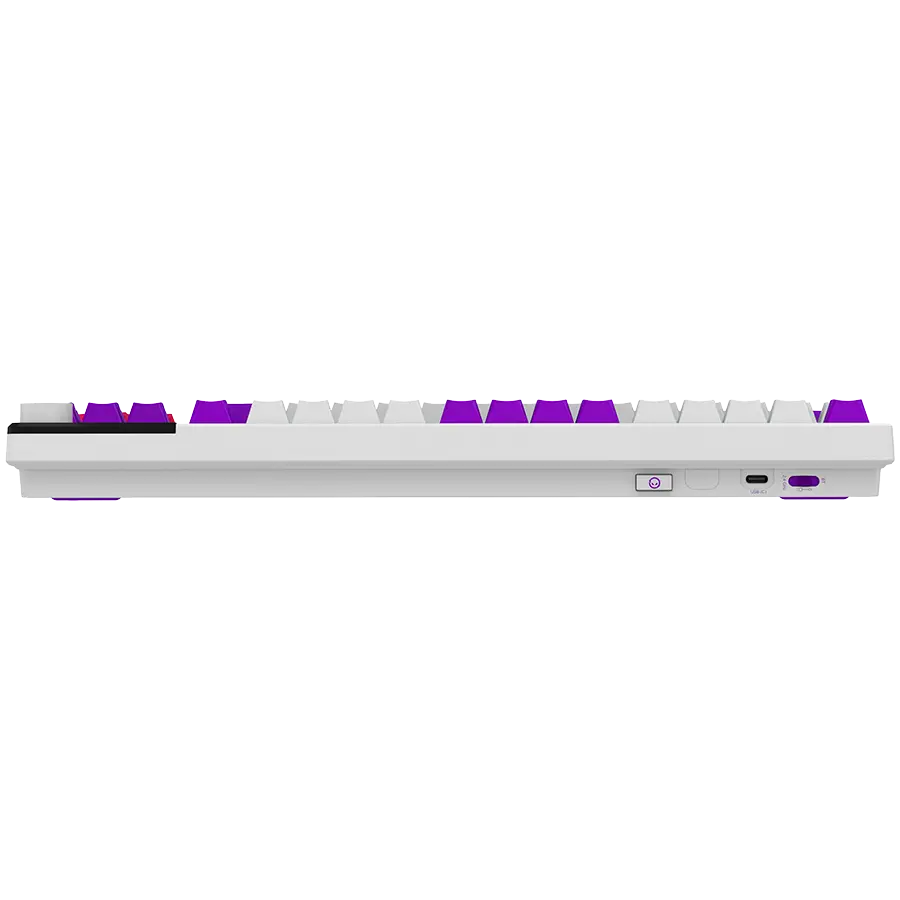 LORGAR KBP70TKLW, Wireless TKL Mechanical Gaming Keyboard Pro, White, EN layout - image 5