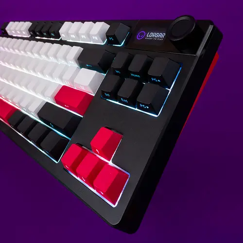 LORGAR KBP70TKLW, Wireless TKL Mechanical Gaming Keyboard Pro, Beige, EN layout - image 12